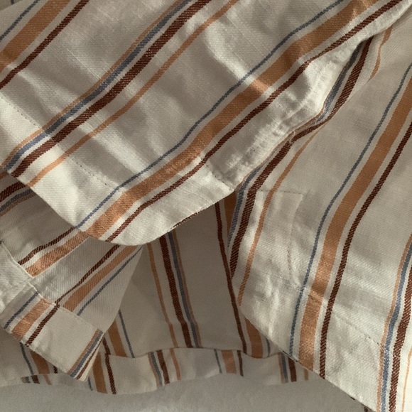 Women’s Aeropostale Striped Button Down Top, Small - Picture 4 of 6